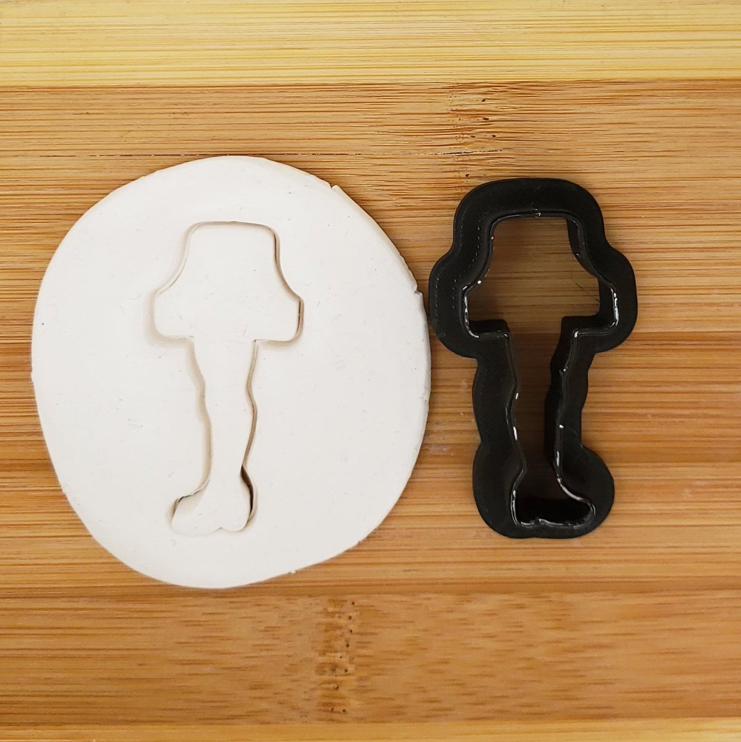Leg Lamp Shaped Plastic Cookie Cutter