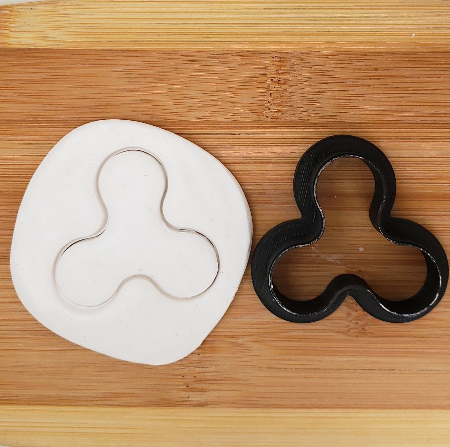 Fidget Spinner Shaped Plastic Cookie Cutter