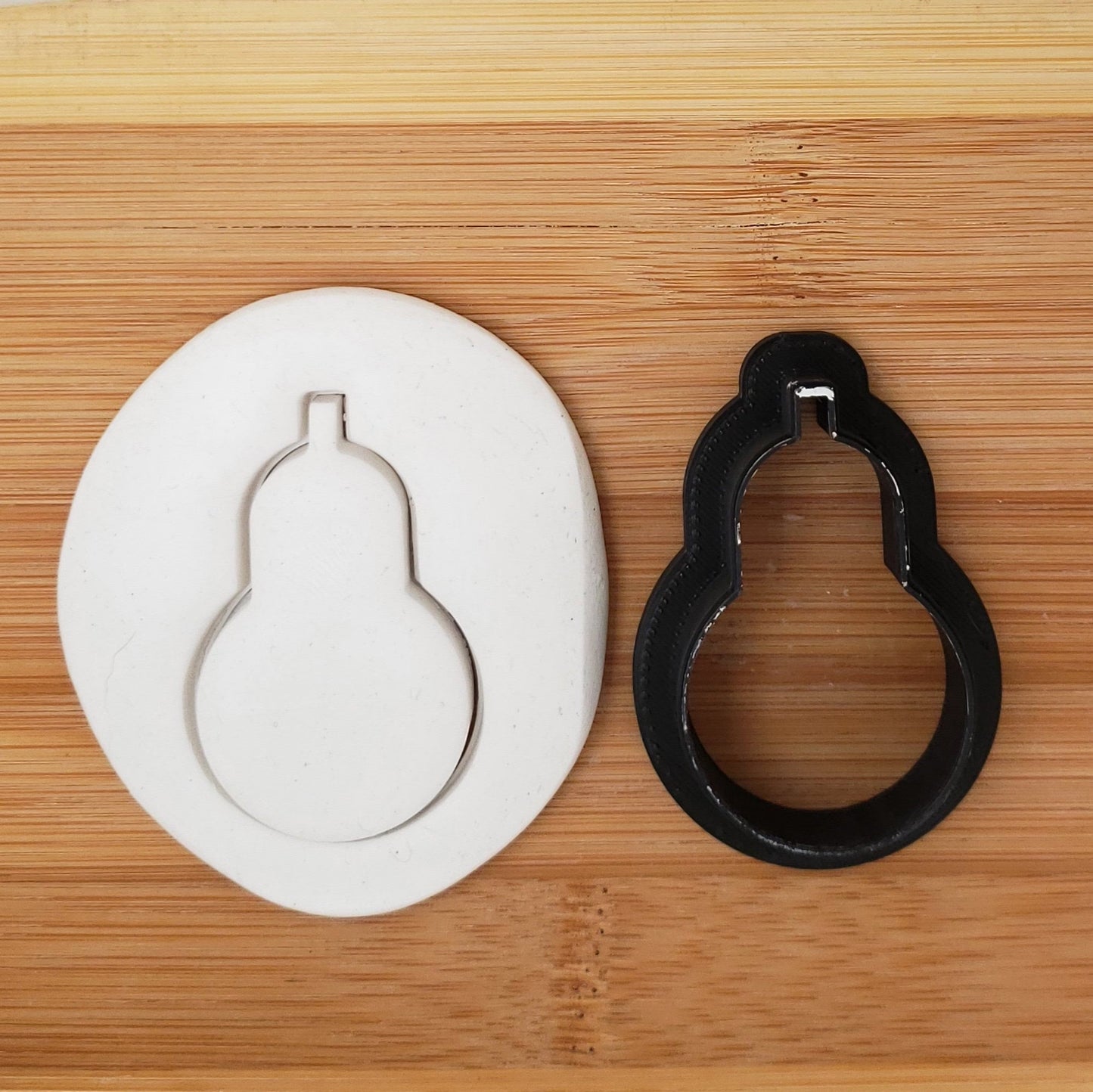 Pear Shaped Plastic Cookie Cutter