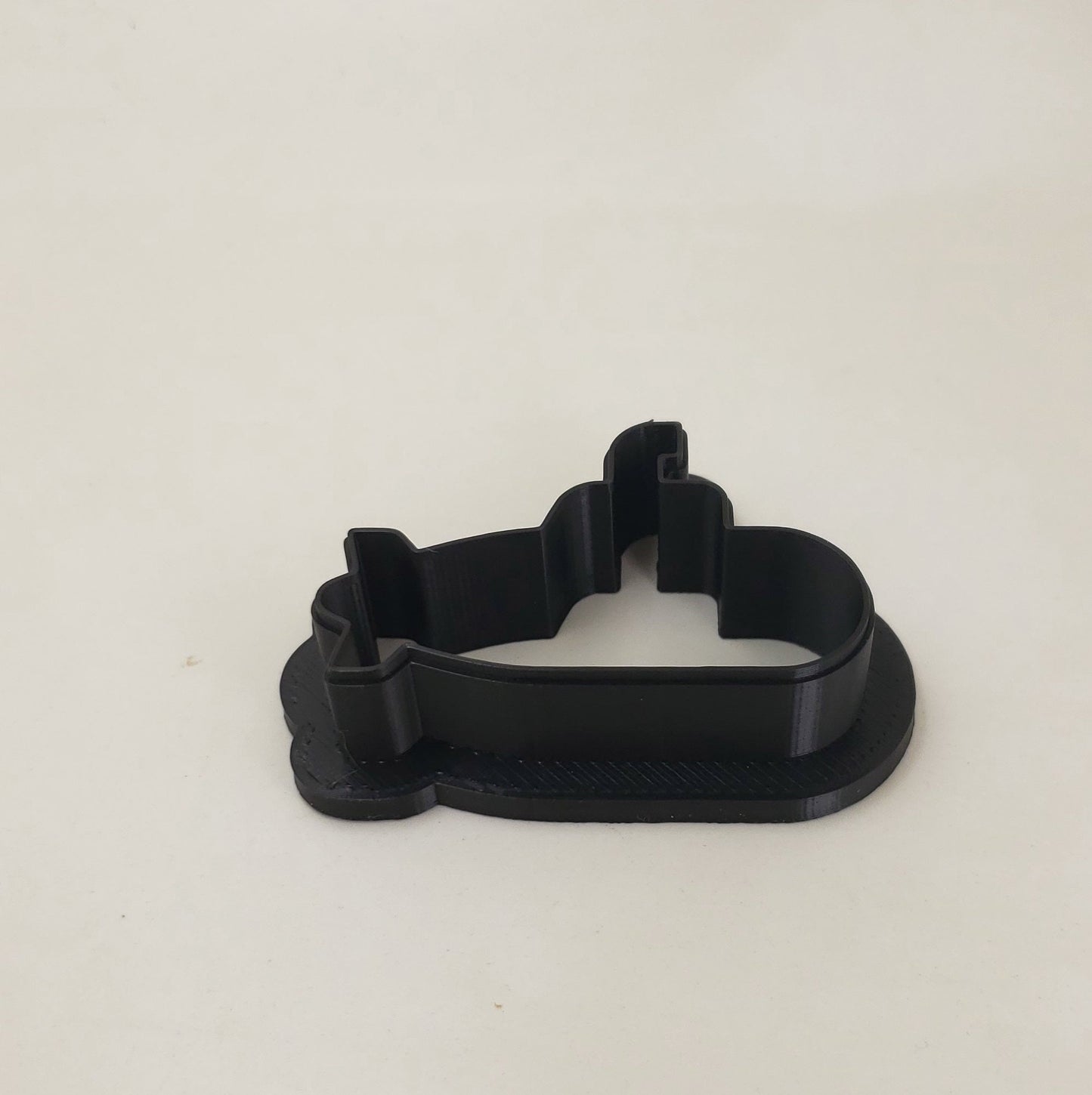 Submarine Shaped Plastic Cookie Cutter