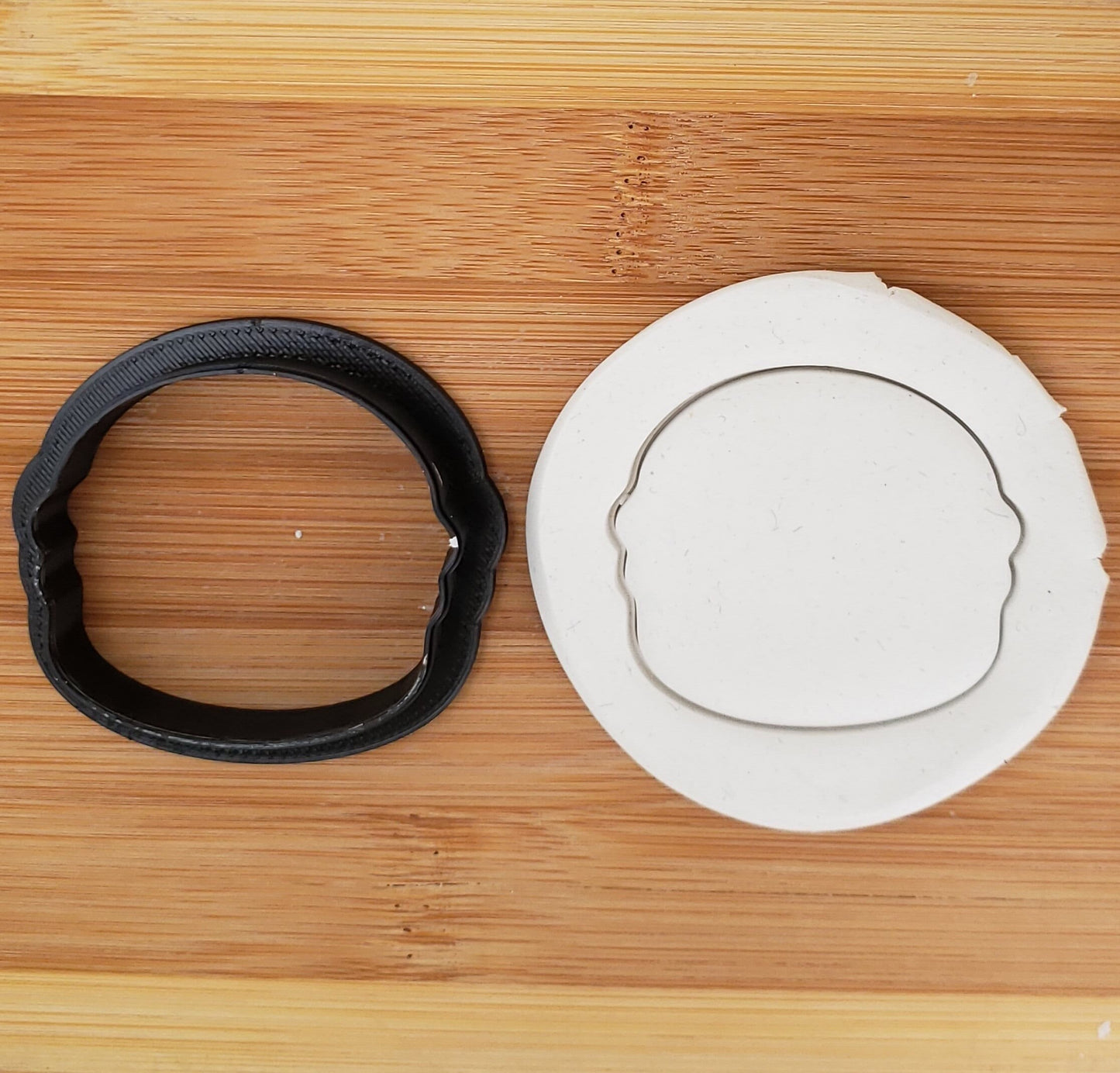 Hamburger Shaped Cookie Cutter