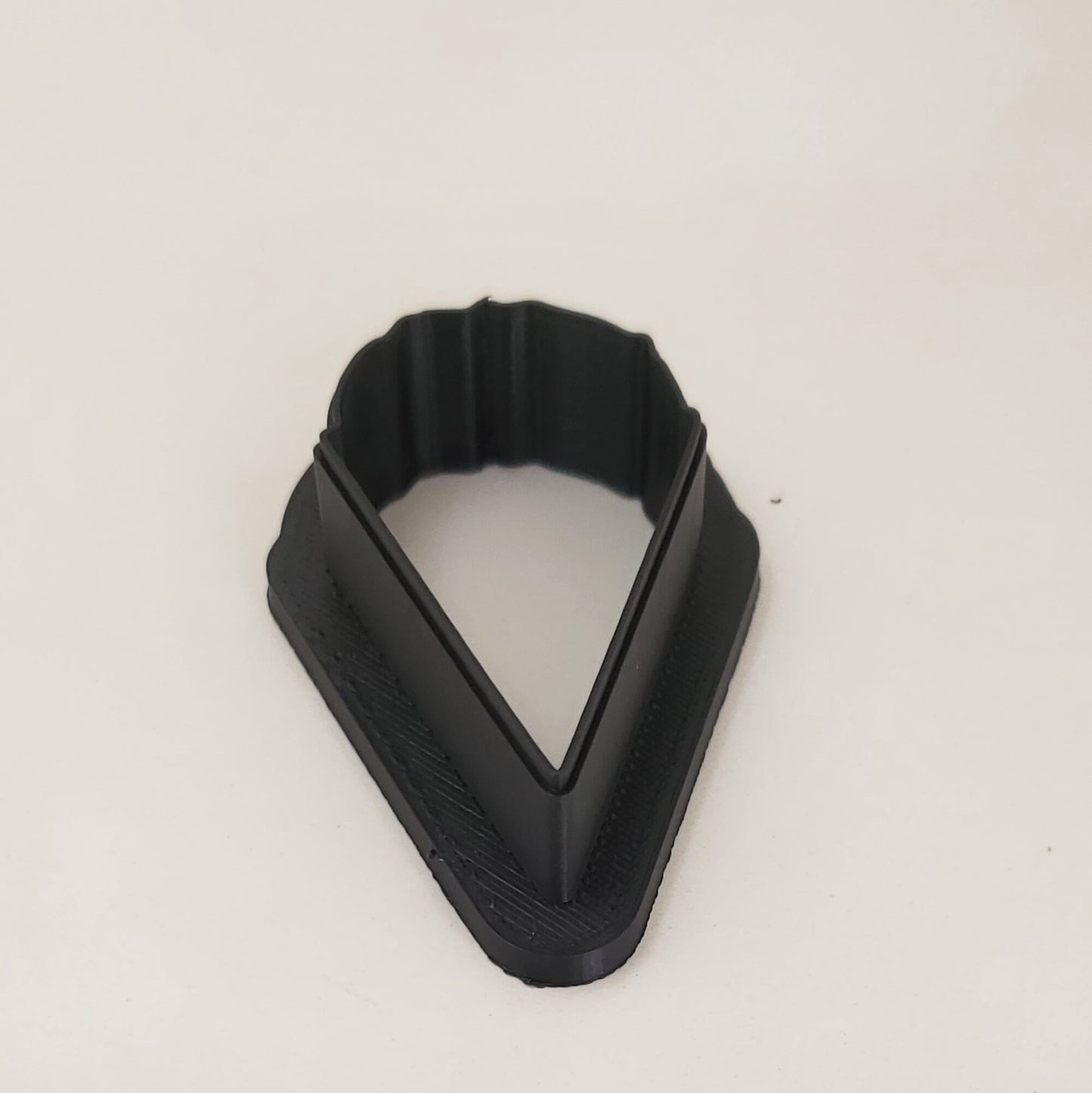 Snow Cone Shaped Plastic Cookie Cutter
