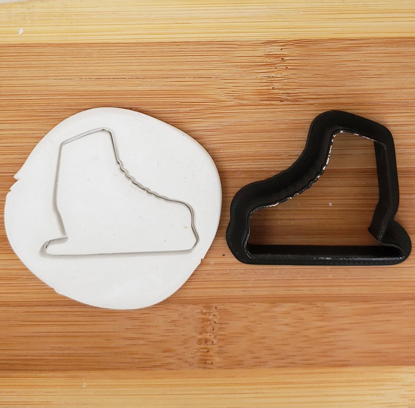 Ice Skate Shaped Cookie Cutter