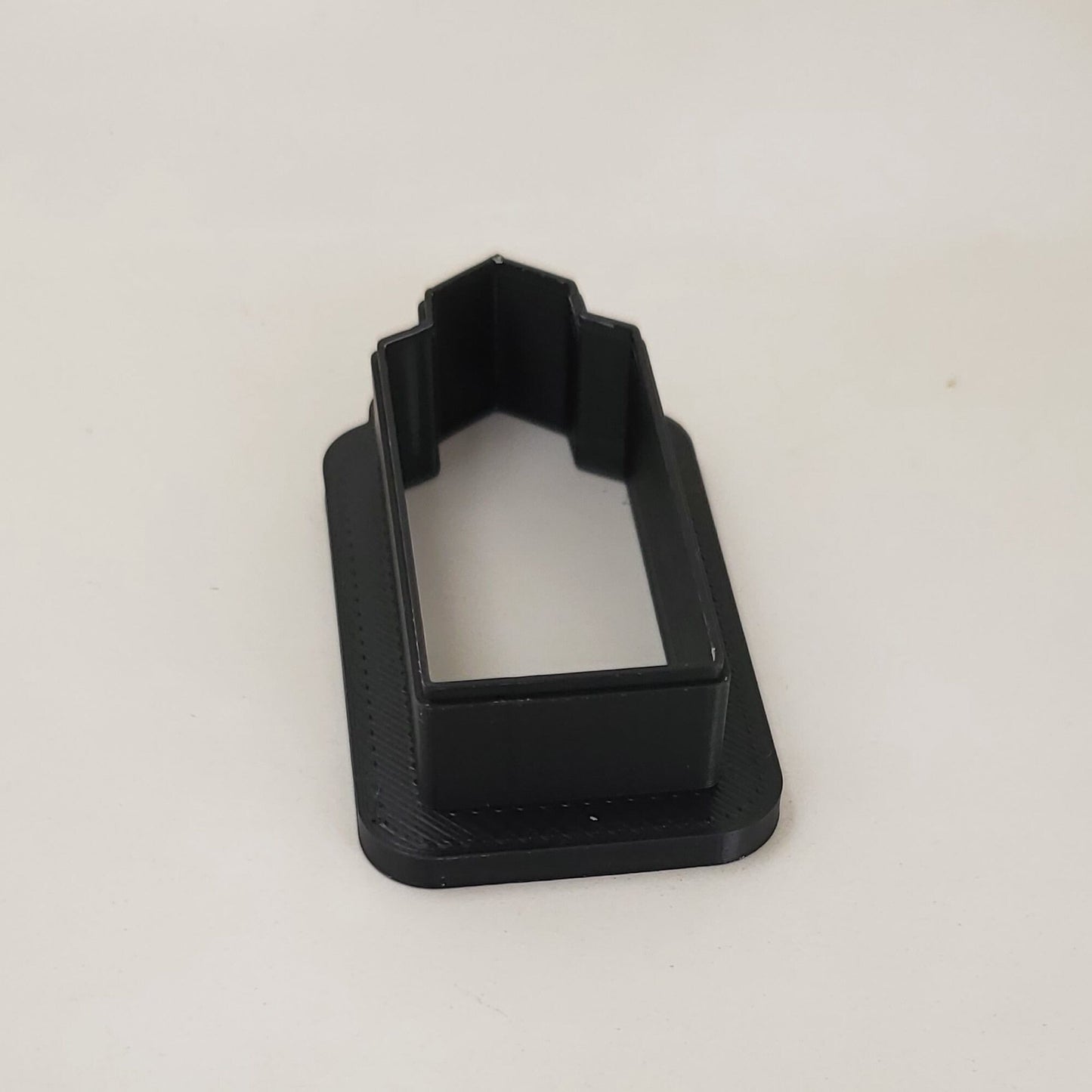 Building Shaped Plastic Cookie Cutter #3