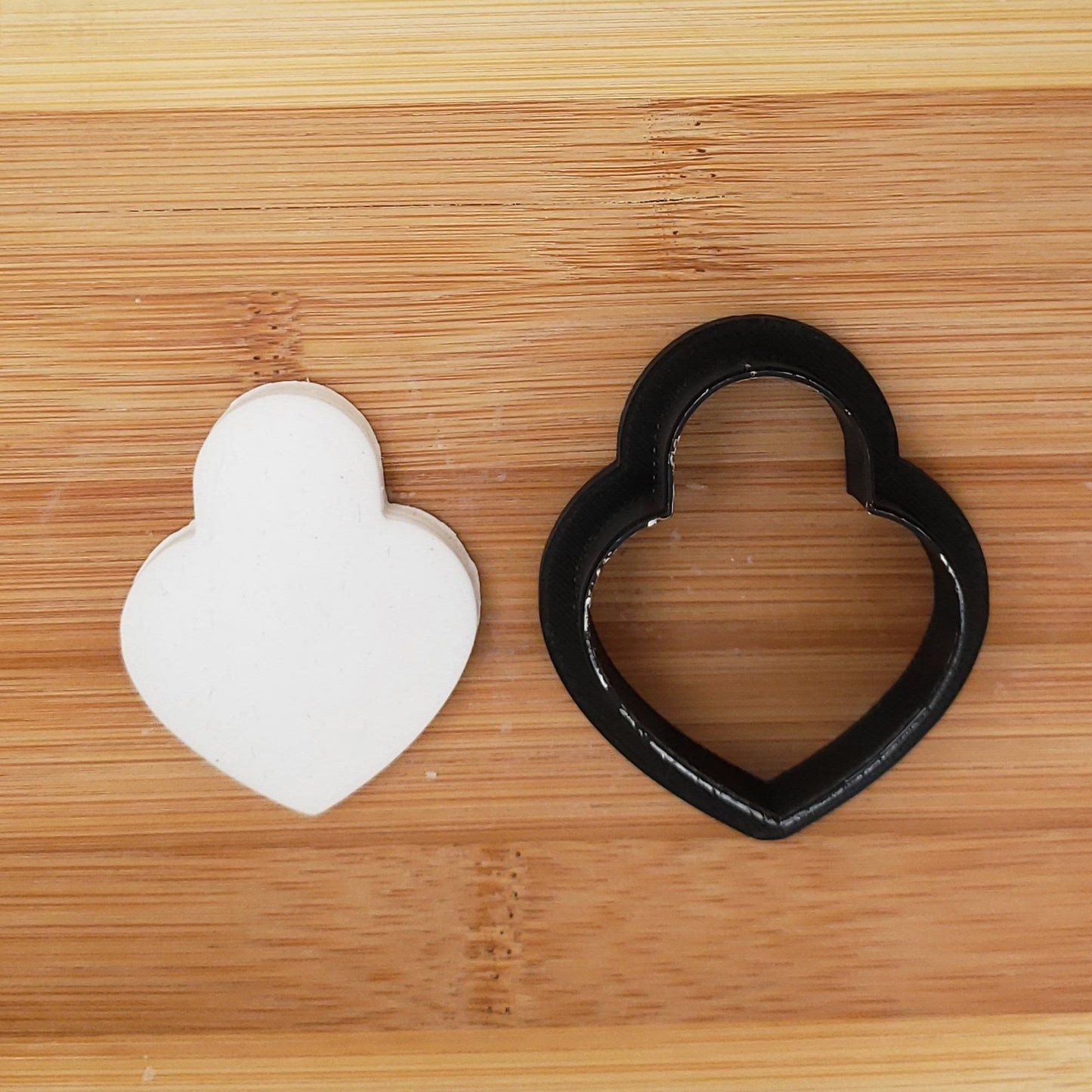 Heart with Lock Shaped Cookie Cutter