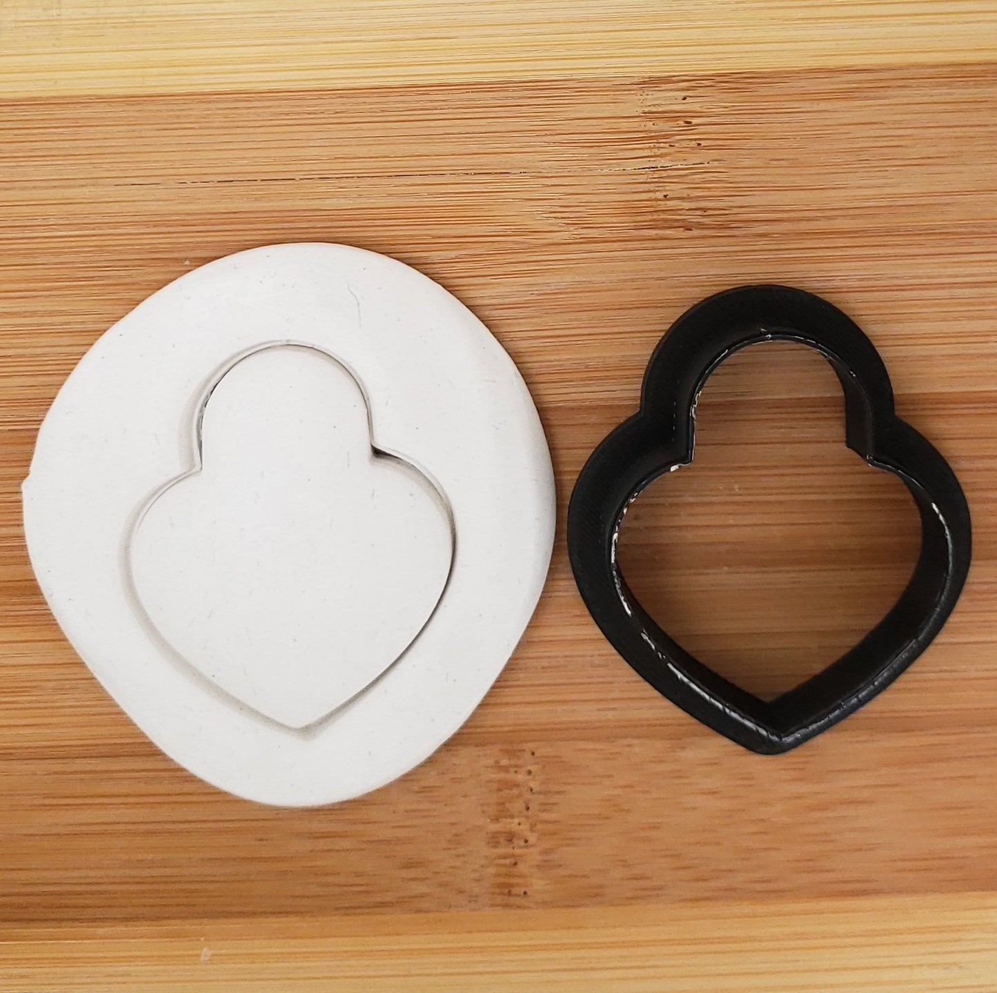 Heart with Lock Shaped Cookie Cutter