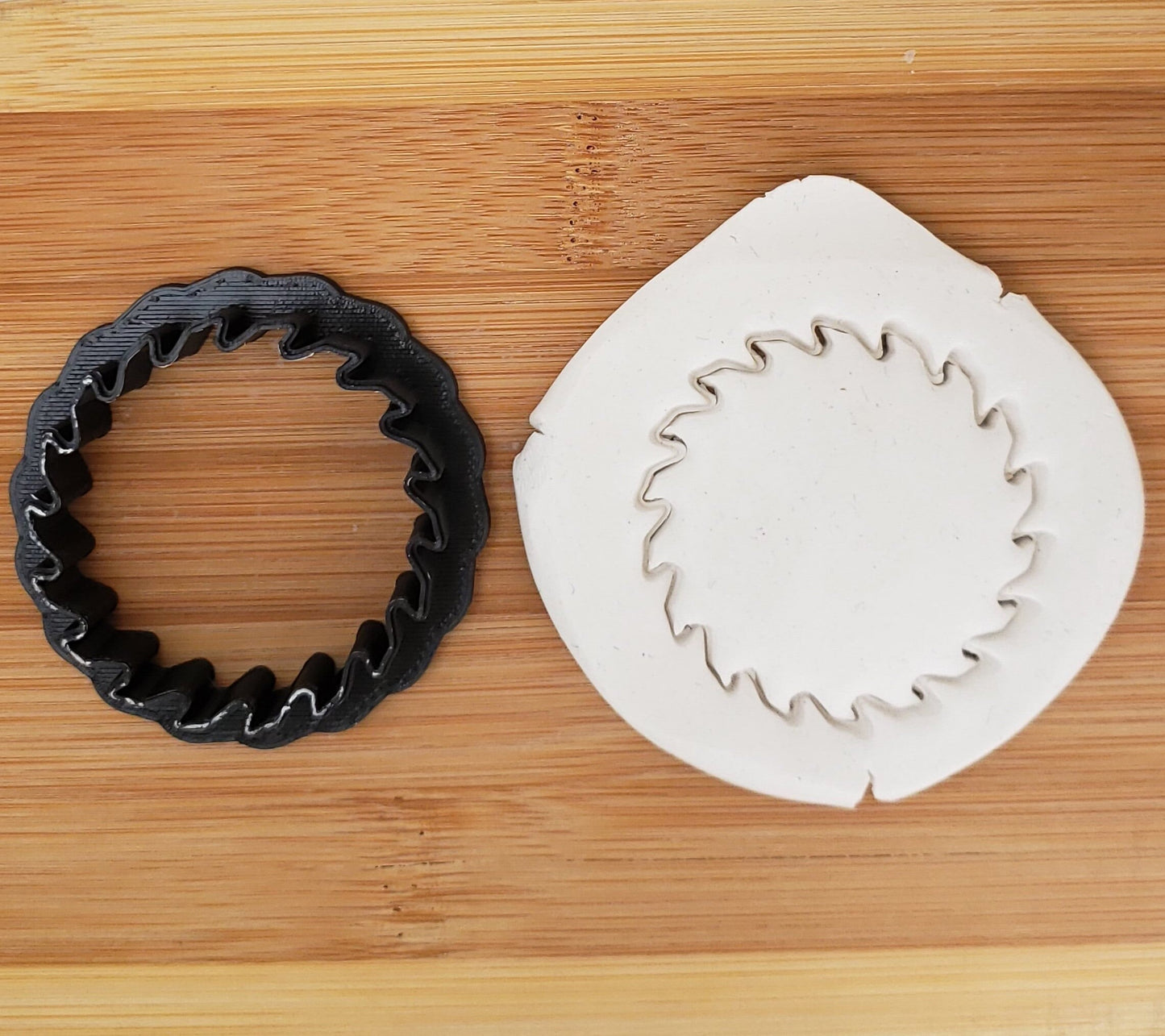Saw Blade Shaped Cookie Cutter