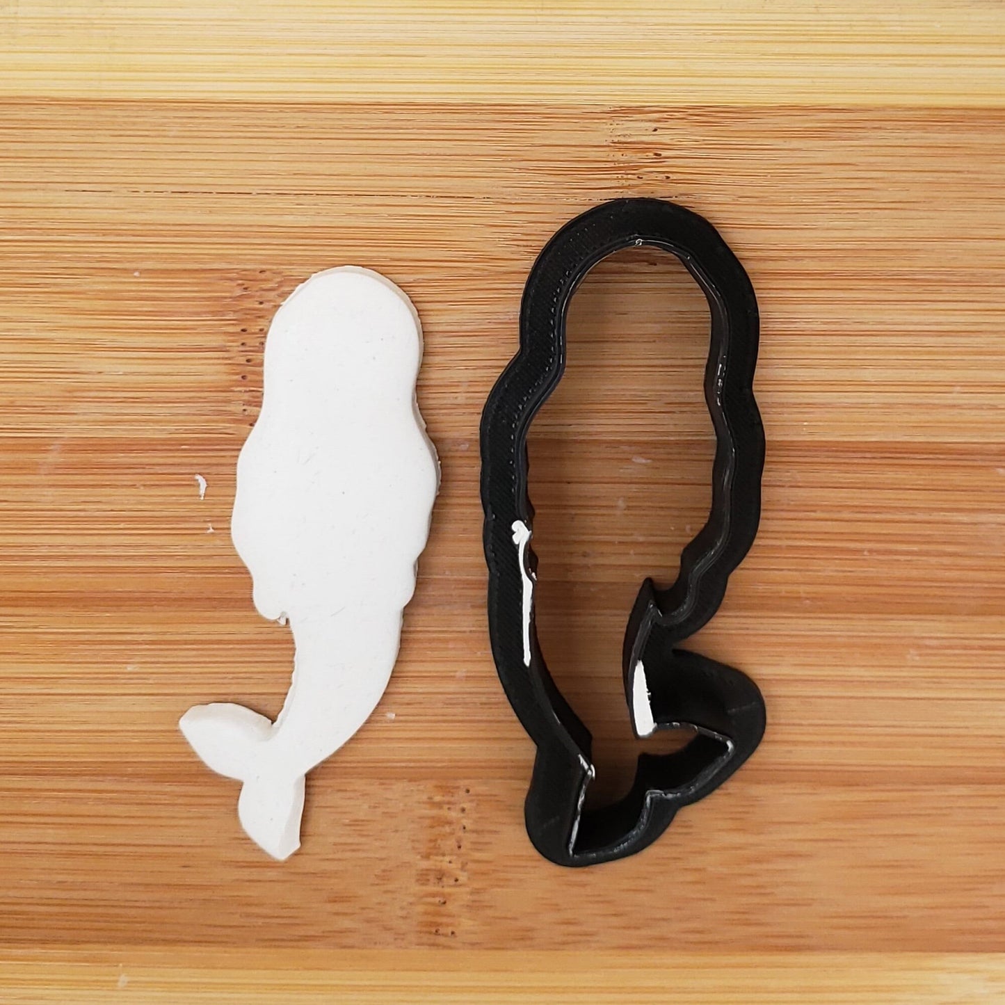 Mermaid Shaped Plastic Cookie Cutter