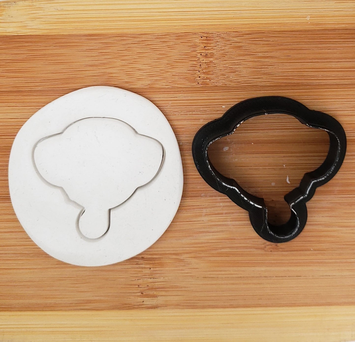 Elephant Head Shaped Cookie Cutter