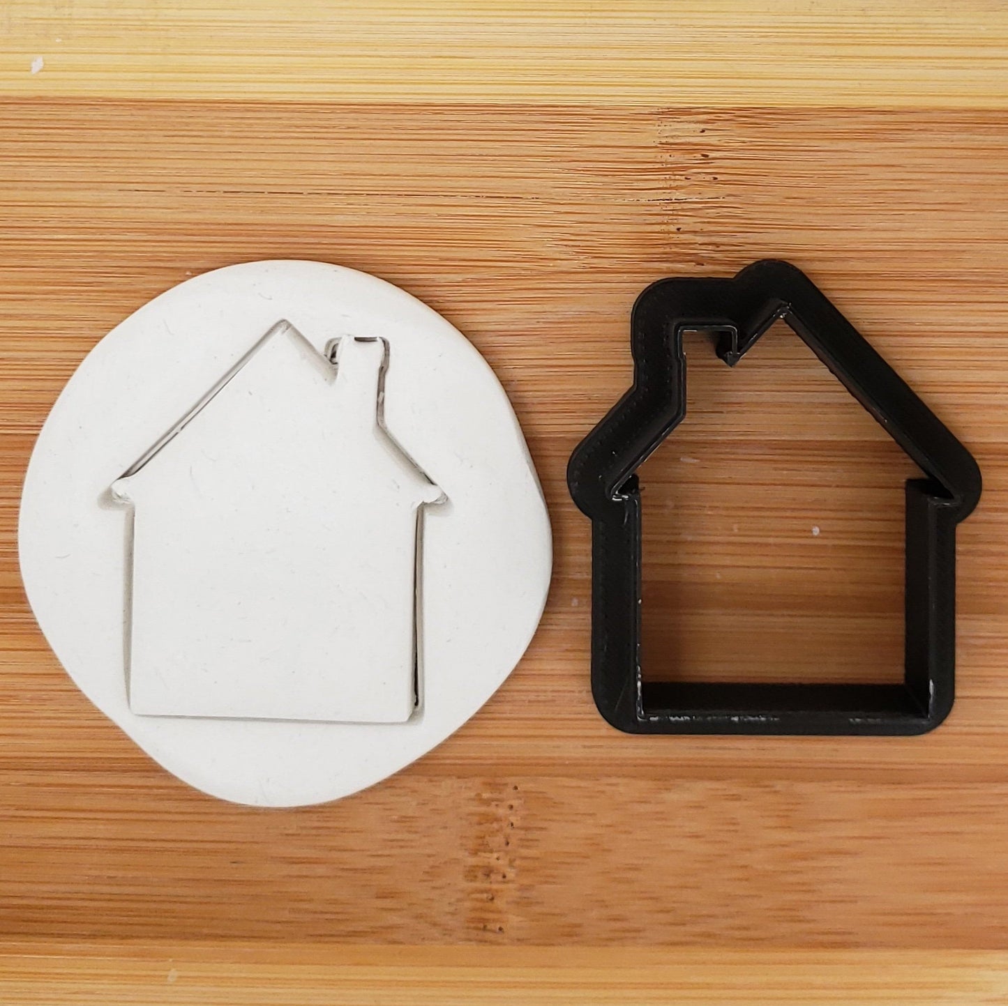 Fun House Shaped Plastic Cookie Cutter