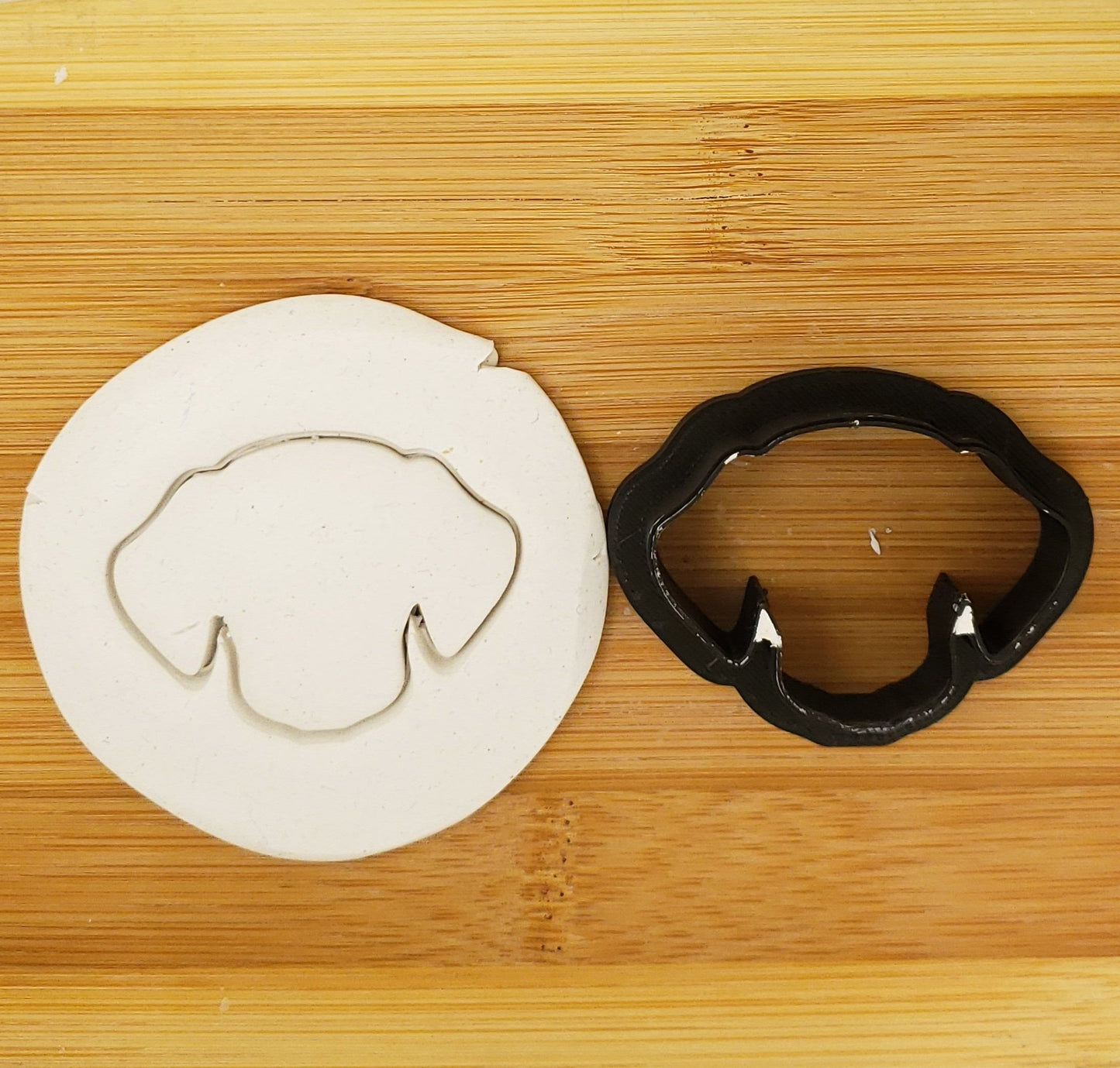 Dog Head Shaped Cookie Cutter