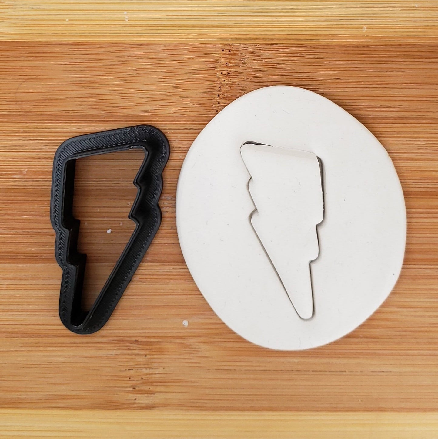 Lightning Bolt Shaped Cookie Cutter #2