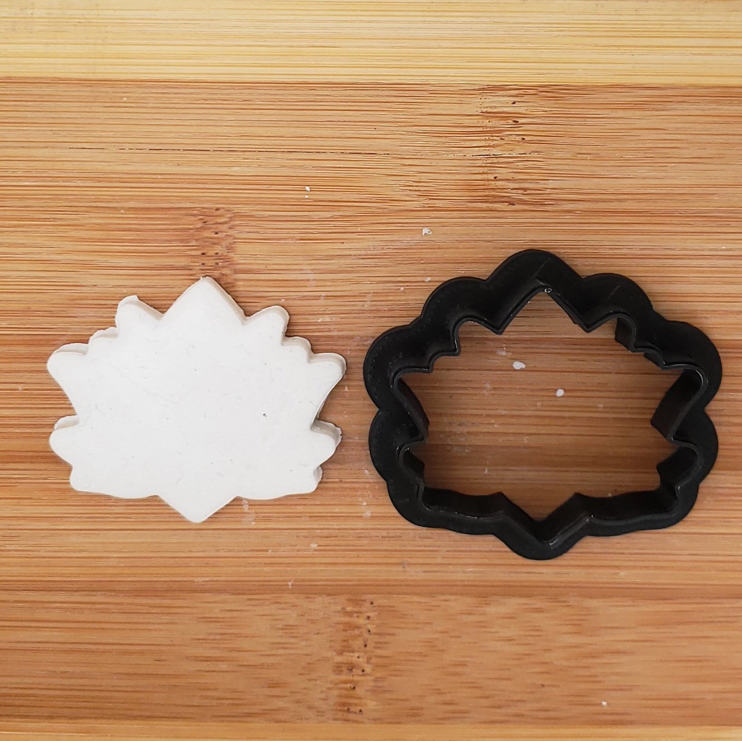 Lotus Flower Shaped Cookie Cutter