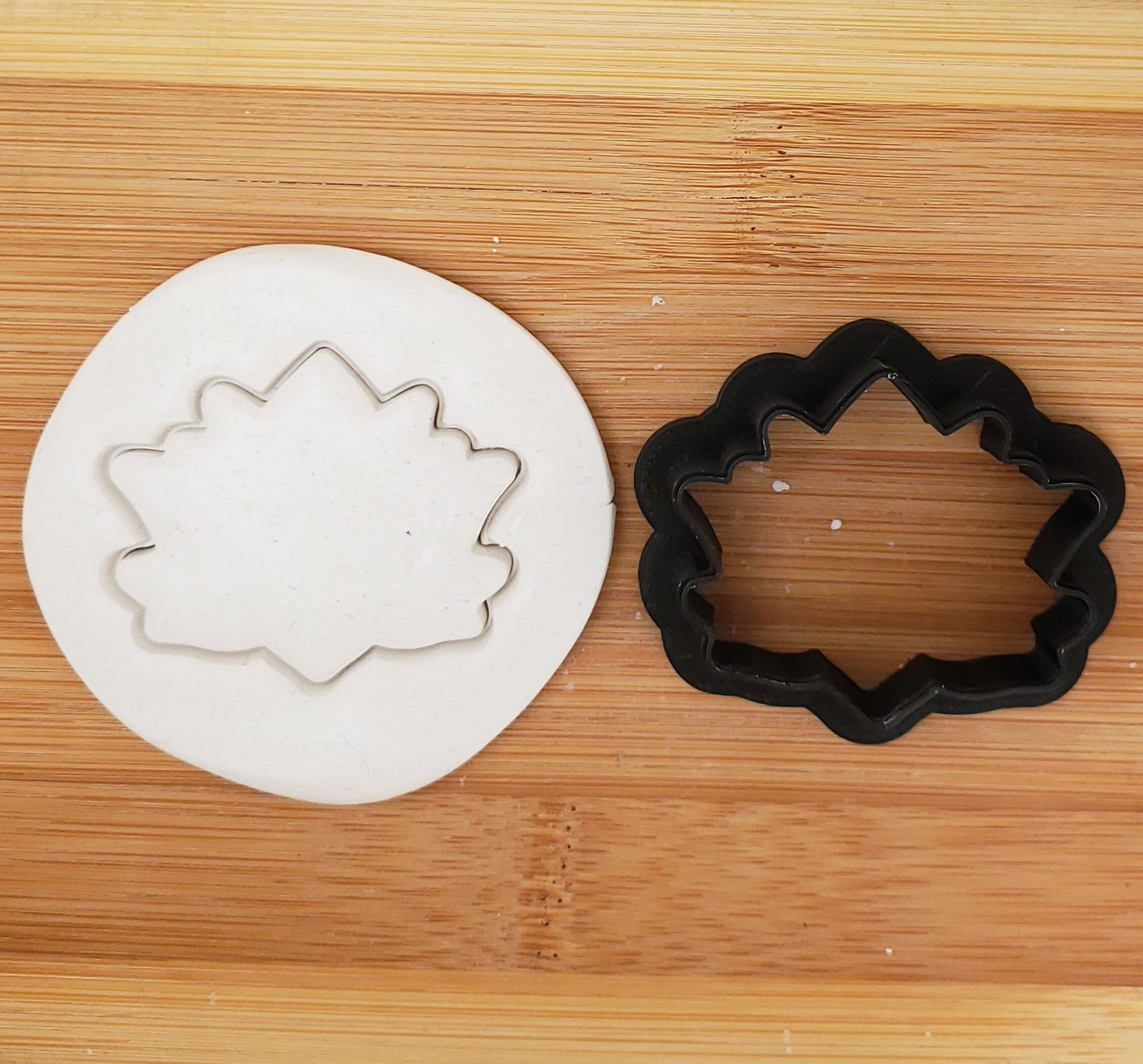 Lotus Flower Shaped Cookie Cutter