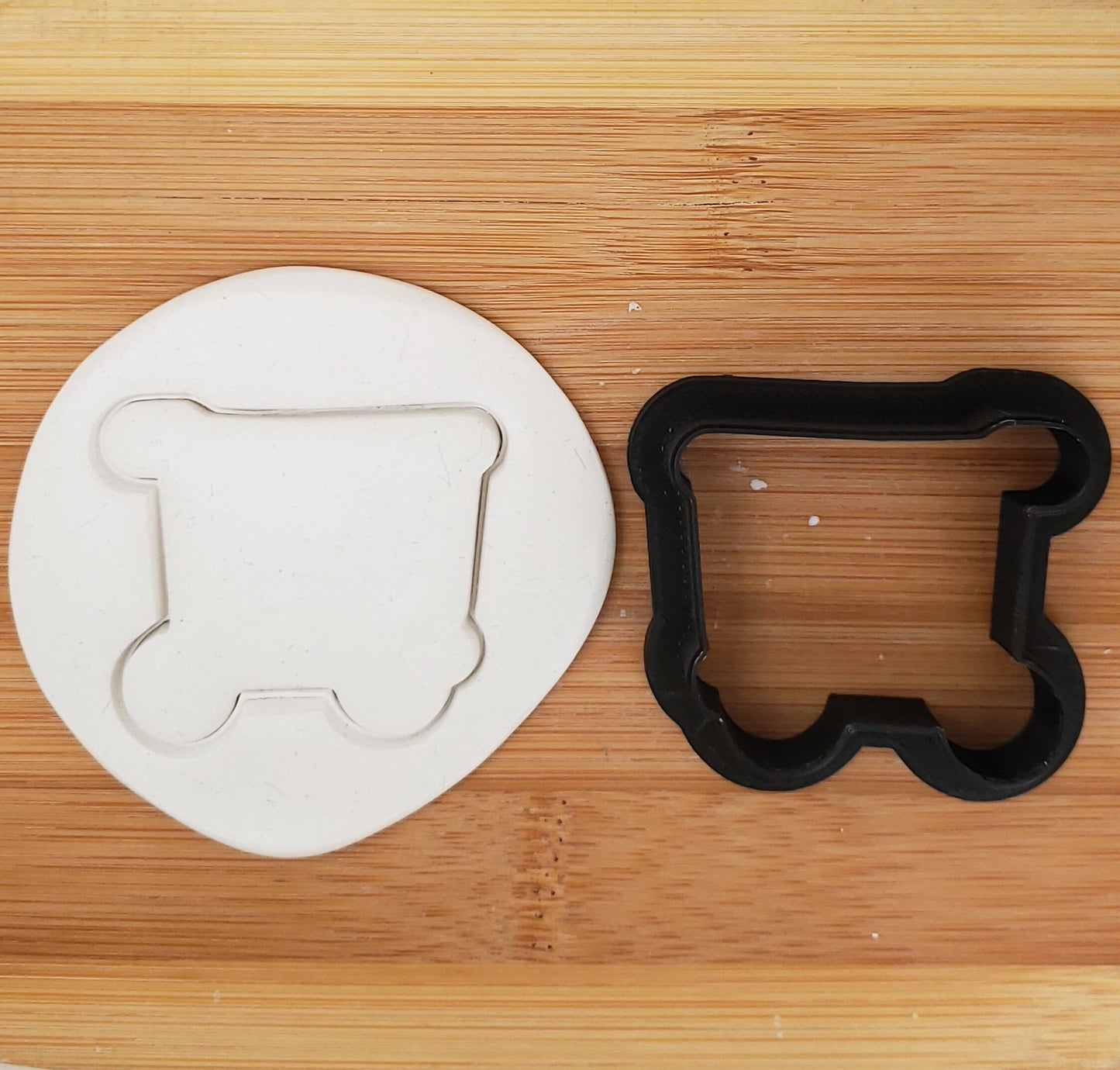 Shopping Cart Shaped Cookie Cutter