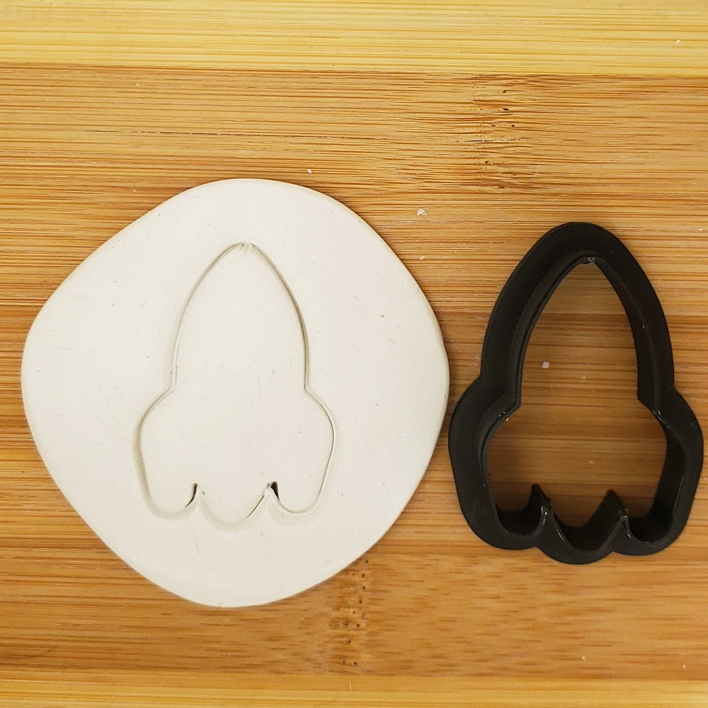 Rocket Shaped Cookie Cutter