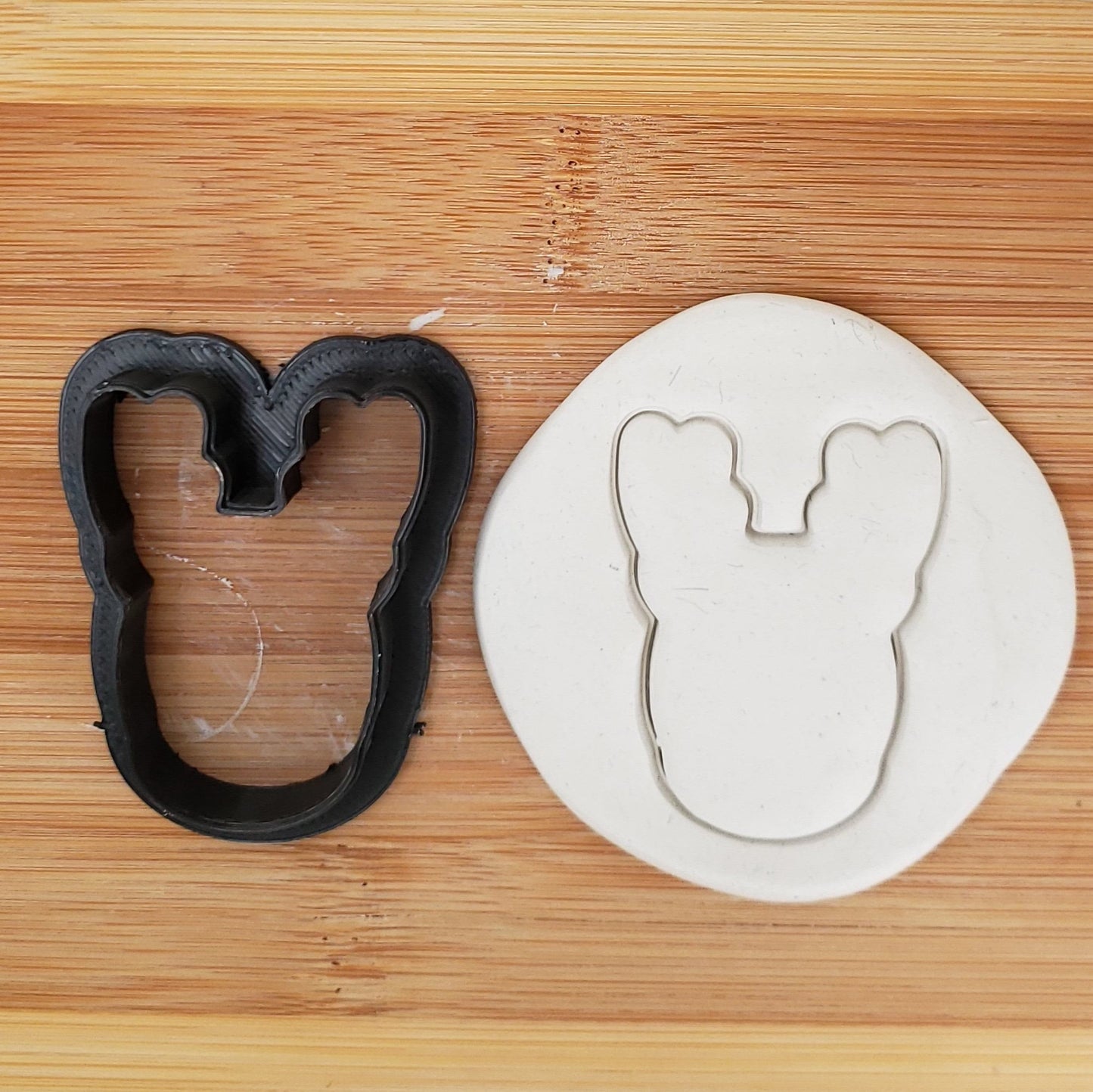 Reindeer Head Shaped Cookie Cutter