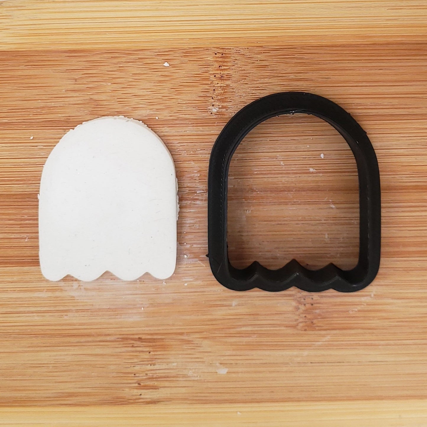 Ghost Shaped Plastic Cookie Cutter #2