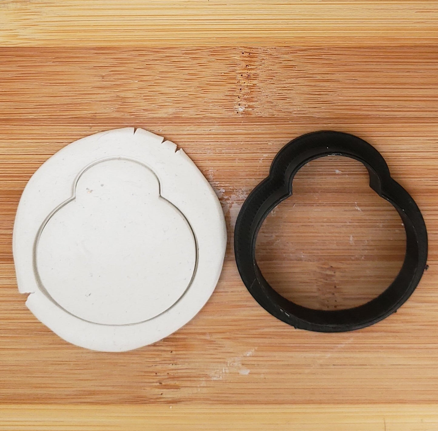 Mrs. Claus Head Shaped Cookie Cutter