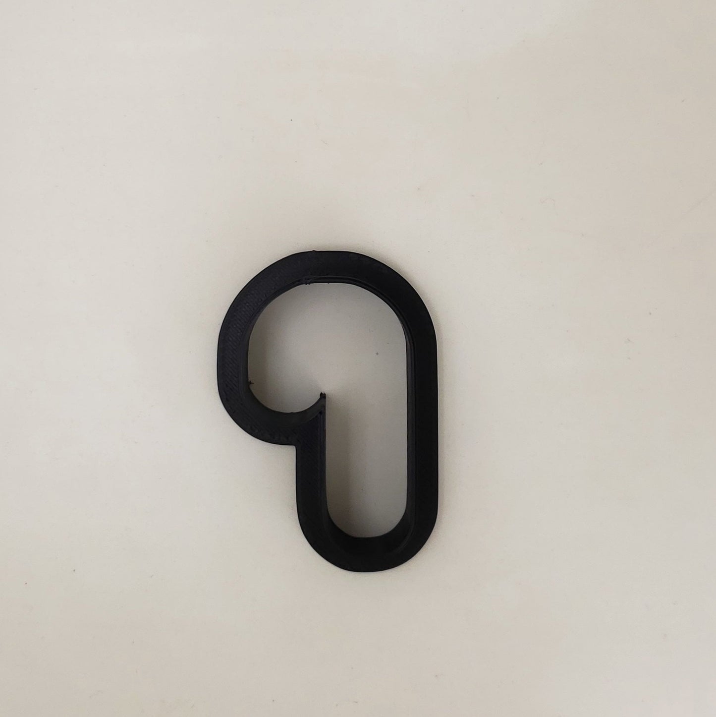 Candy Cane Shaped Cookie Cutter