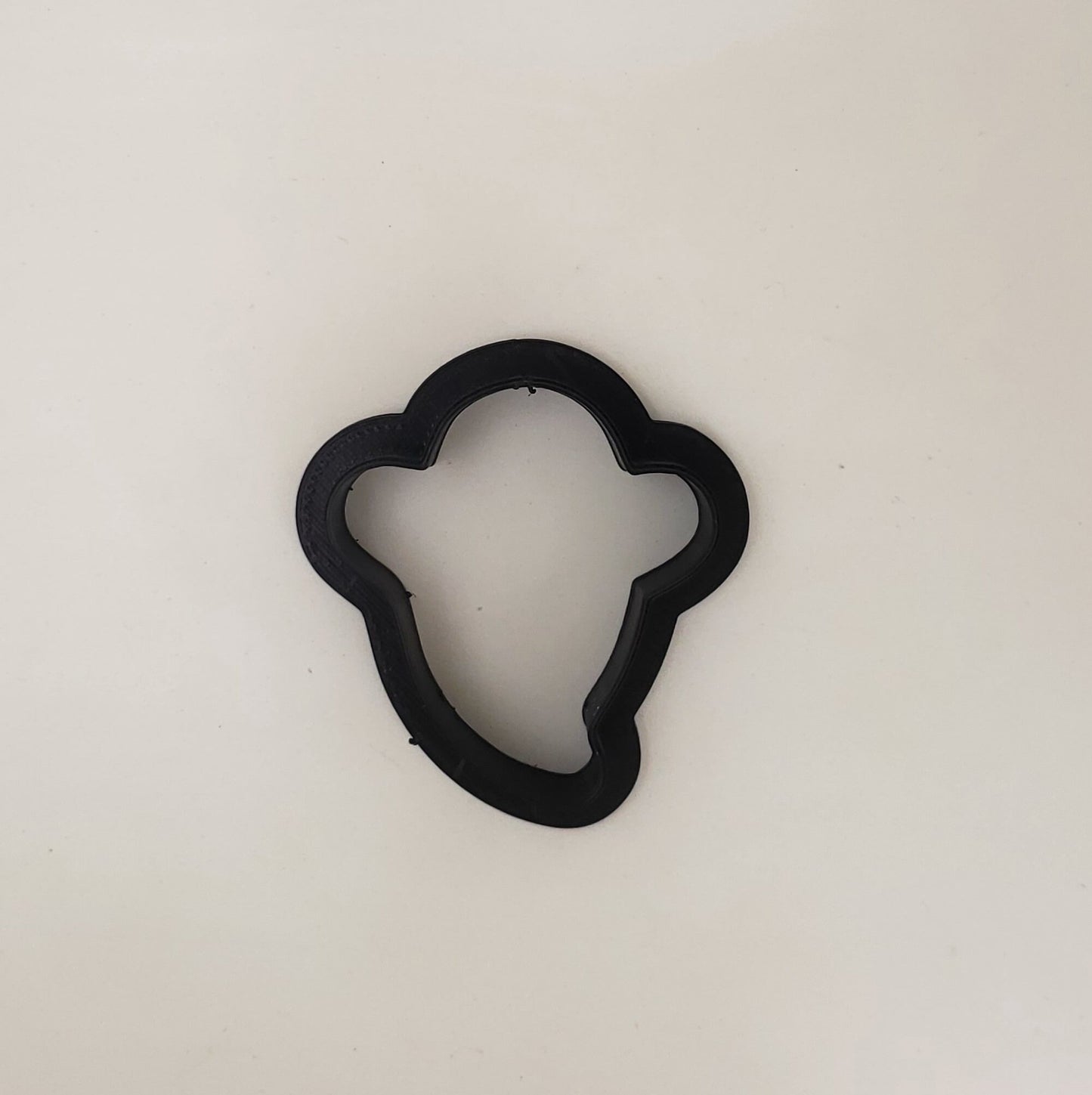 Ghost Shaped Plastic Cookie Cutter