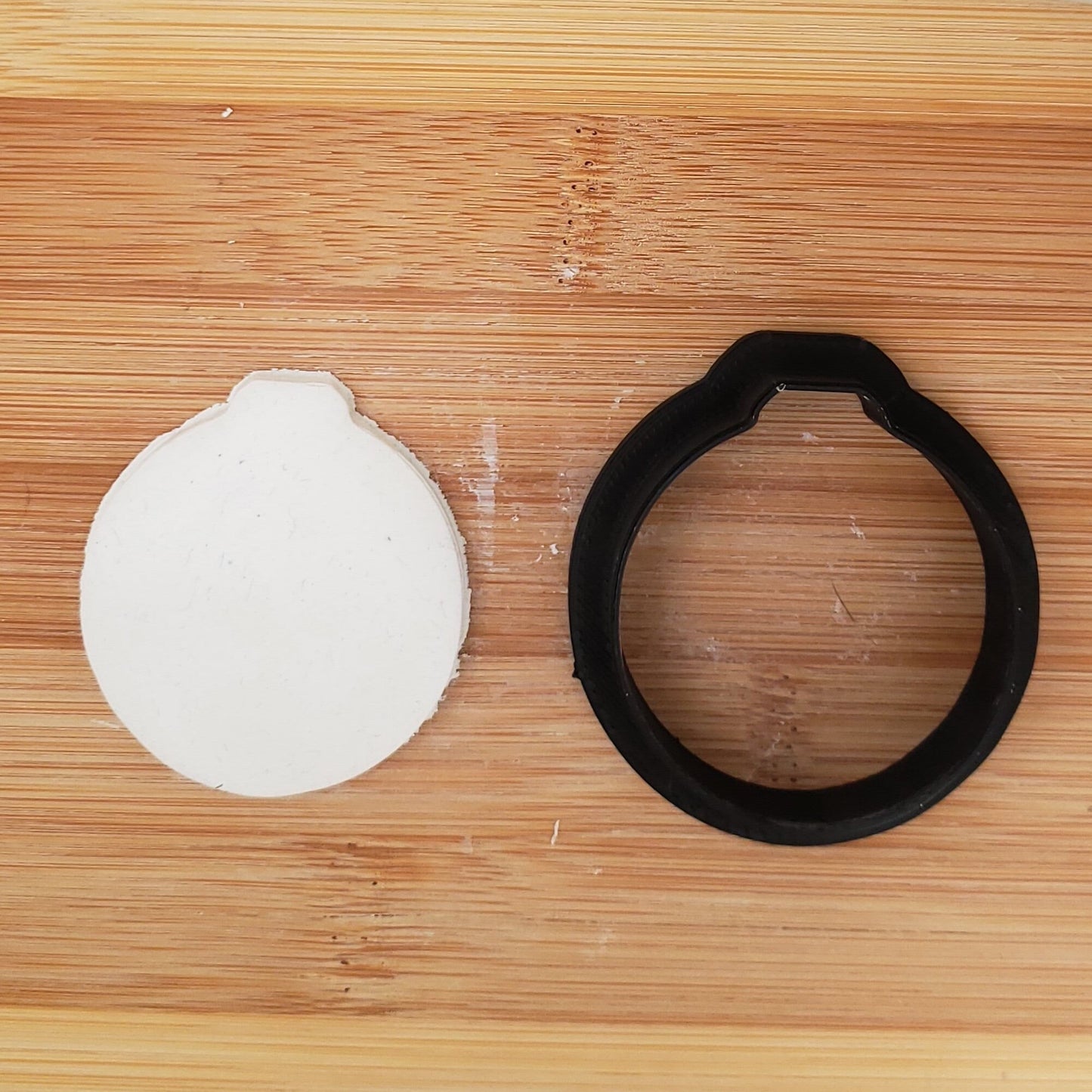Christmas Ornament Shaped Cookie Cutter