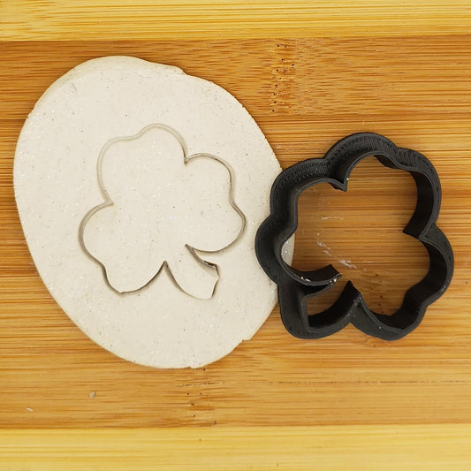 Shamrock Three Leaf Clover Shaped St Patrick's Day Plastic Cookie Cutter - Fondant Cutter - Craft Cutters - 3d Printed Cookie Cutter