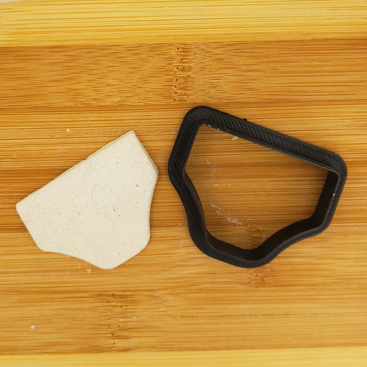 Diaper Shaped Plastic Cookie Cutter - Baby Cookie Cutter - Polymer Clay Cutter - Fondant Cutter - Craft Cutter - 3d Printed Cookie Cutter