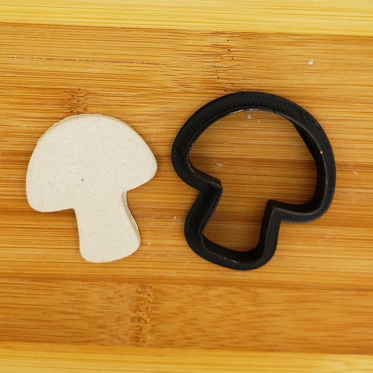 Mushroom Shaped Plastic Cookie Cutter - Plant Shape Cookie Cutters - Polymer Clay Cutter - Fondant Cutter - Craft Cutters - 3d Printed