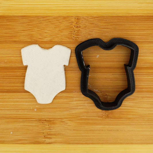 Onesie Shaped Plastic Cookie Cutter - Baby Cookie Cutters - Polymer Clay Cutter - Fondant Cutter - Craft Cutters - 3d Printed Cookie Cutter