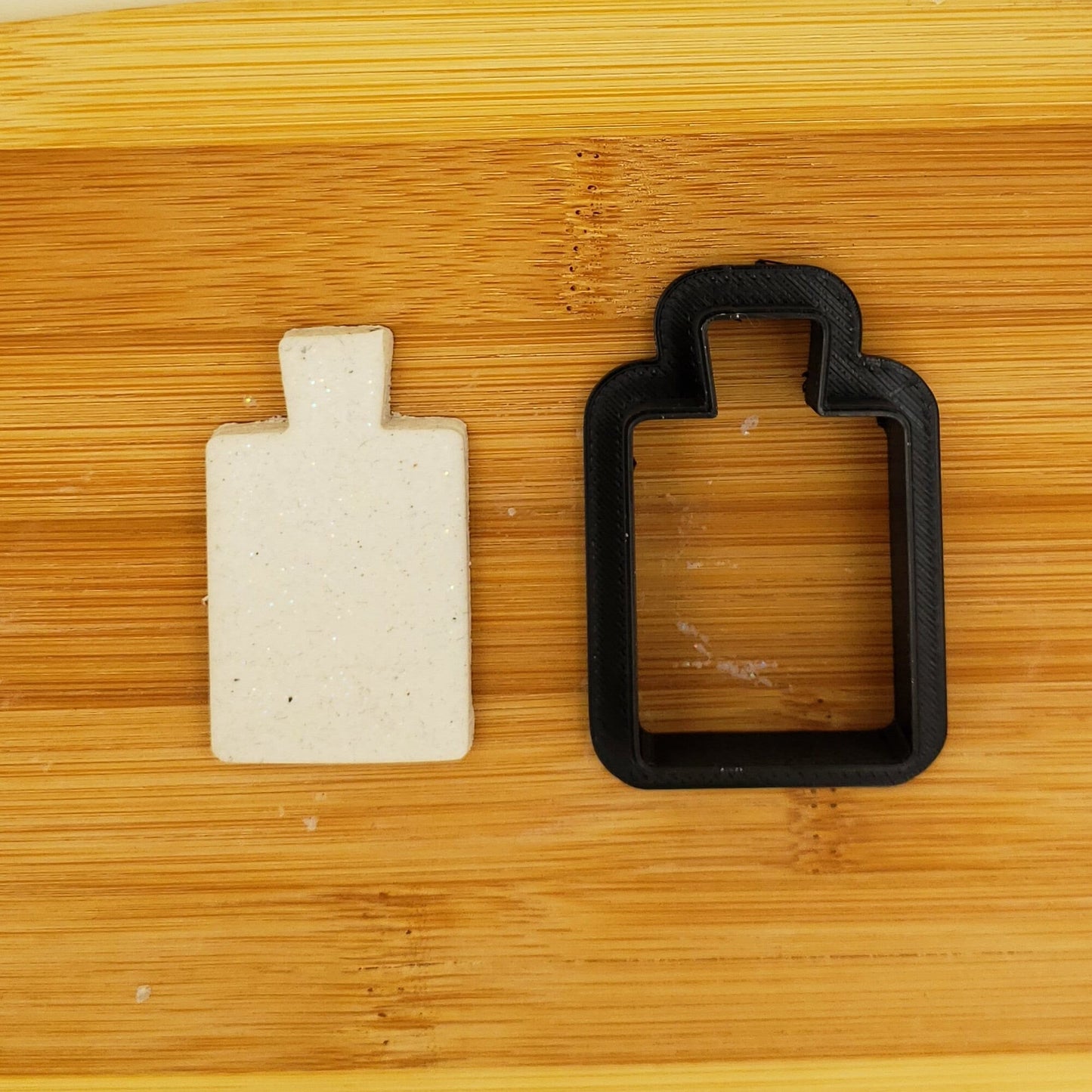 Cutting Board Shaped Plastic Cookie Cutter - Polymer Clay Cutter - Fondant Cutter - Craft Cutters - 3d Printed Cookie Cutter