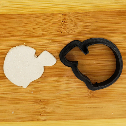 Football Helmet Shaped Plastic Cookie Cutter - Polymer Clay Cutter - Fondant Cutter - Craft Cutters - 3d Printed Cookie Cutter