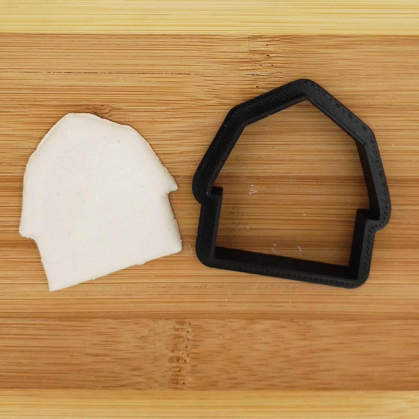 Barn Shaped Plastic Cookie Cutter - Polymer Clay Cutter - Fondant Cutter - Craft Cutters - 3d Printed Cookie Cutter