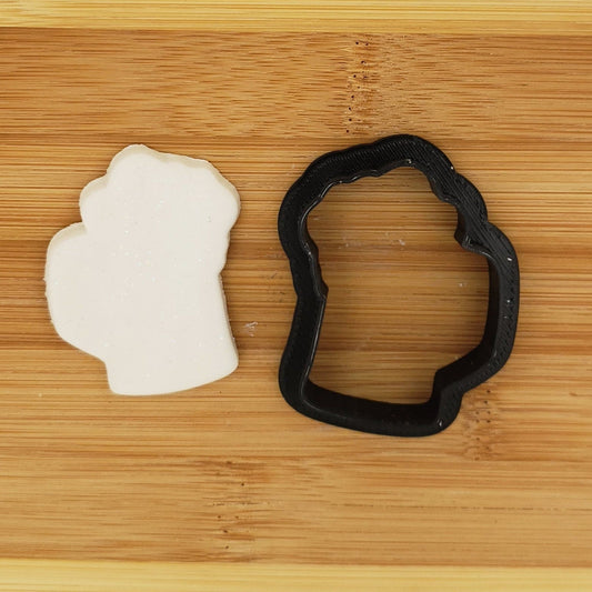 Beer Mug Shaped Plastic Cookie Cutter - Polymer Clay Cutter - Fondant Cutter - Craft Cutters - 3d Printed Cookie Cutter