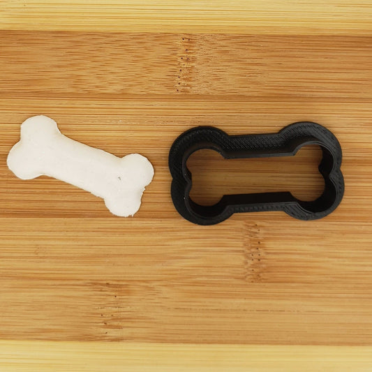 Dog Bone Shaped Plastic Cookie Cutter - Polymer Clay Cutter - Biscuit Cutter - Craft Cutters - 3d Printed Cookie Cutter