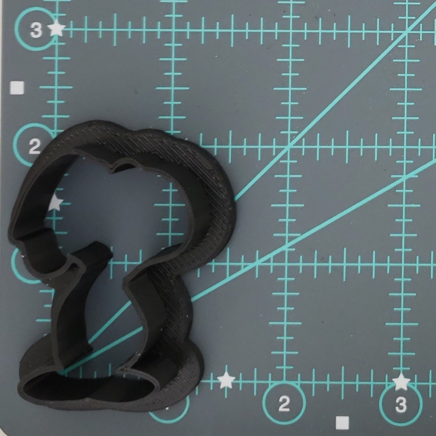 Snoopy Shaped Plastic Cookie Cutter - Polymer Clay Cutter - Fondant Cutter - Craft Cutters - 3d Printed Cookie Cutter