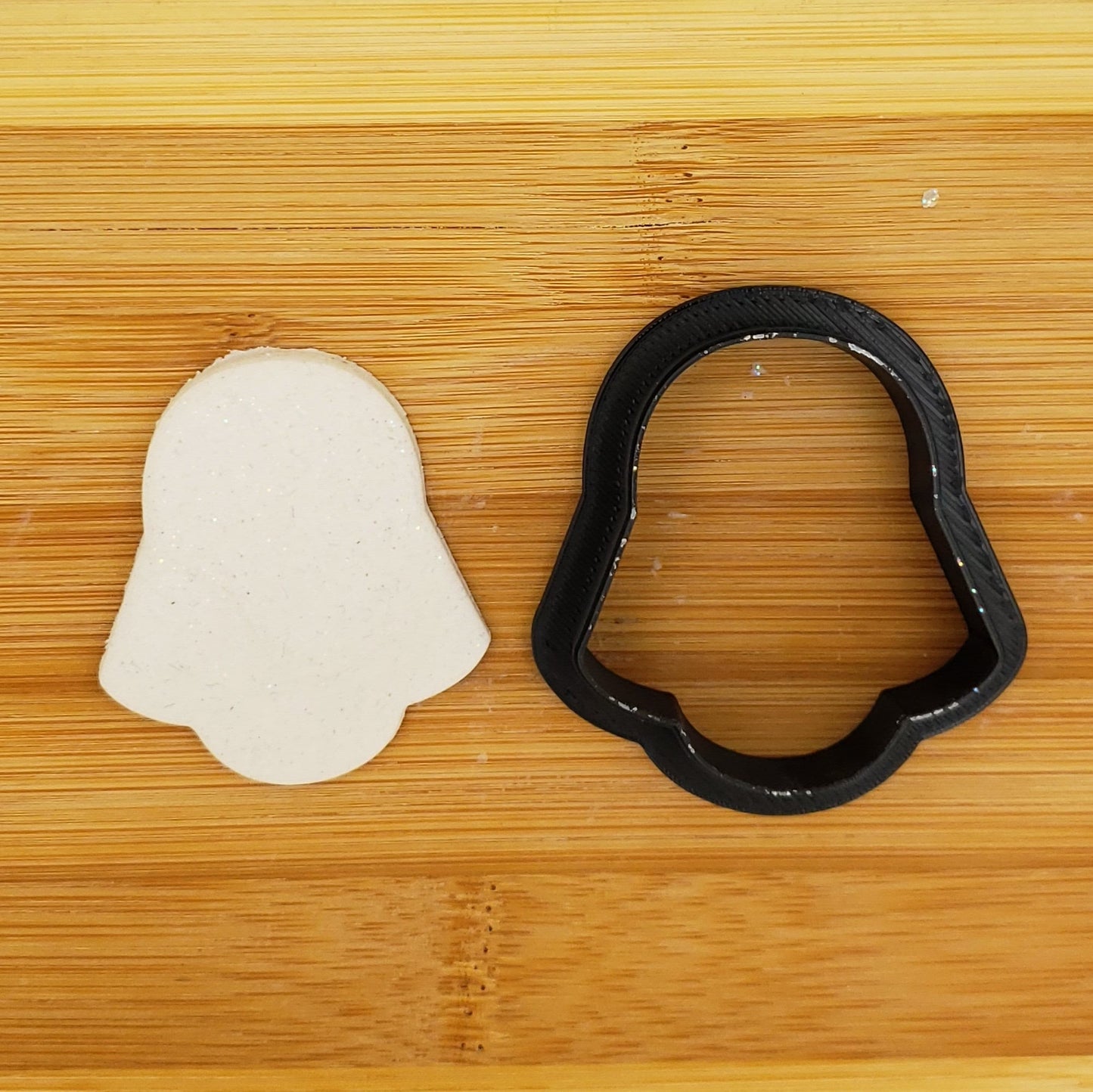 Star Wars Darth Vader Head Shaped Plastic Cookie Cutter - Polymer Clay Cutter - Fondant Cutter - Craft Cutters - 3d Printed Cookie Cutter