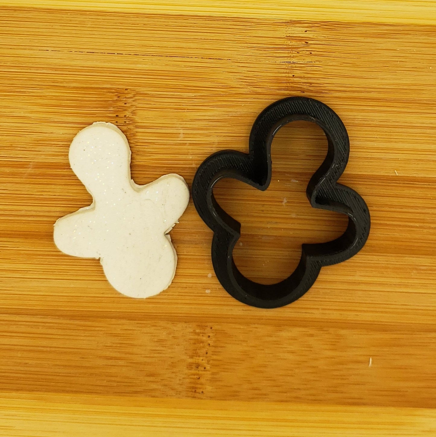 Baby Pacifier Shaped Plastic Cookie Cutter - Baby Shower Themed Cookie Cutter - Polymer Clay Cutter - Craft Cutters - 3d Printed Cutter