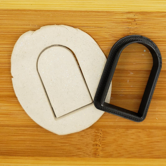 Window Arch Shaped Plastic Cookie Cutter - Polymer Clay Cutter - Fondant Cutter - Craft Cutters - 3d Printed Cookie Cutter