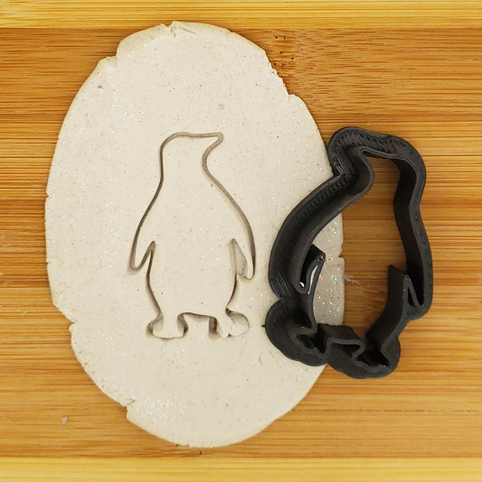 Penguin Shaped Plastic Cookie Cutter - Animal Cookie Cutter - Polymer Clay Cutter - Fondant Cutter - Craft Cutters 3d Printed Cookie Cutter