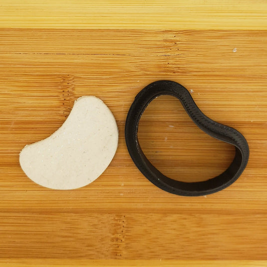 Jelly Bean Shaped Plastic Cookie Cutter - Candy Shape Cookie Cutter - Polymer Clay Cutter - Fondant Cutter - Craft Cutters - 3d Printed