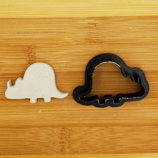 Dinosaur Shaped Plastic Cookie Cutter - Polymer Clay Cutter - Fondant Cutter - Craft Cutters - 3d Printed Cookie Cookie Cutter