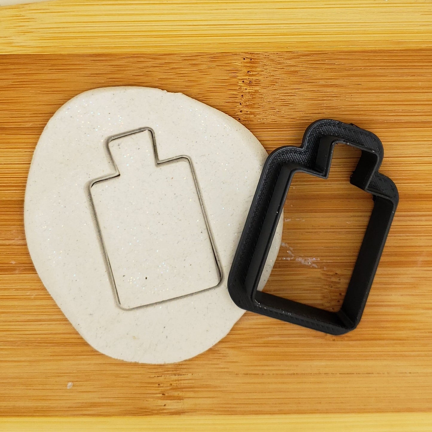 Cutting Board Shaped Plastic Cookie Cutter - Polymer Clay Cutter - Fondant Cutter - Craft Cutters - 3d Printed Cookie Cutter