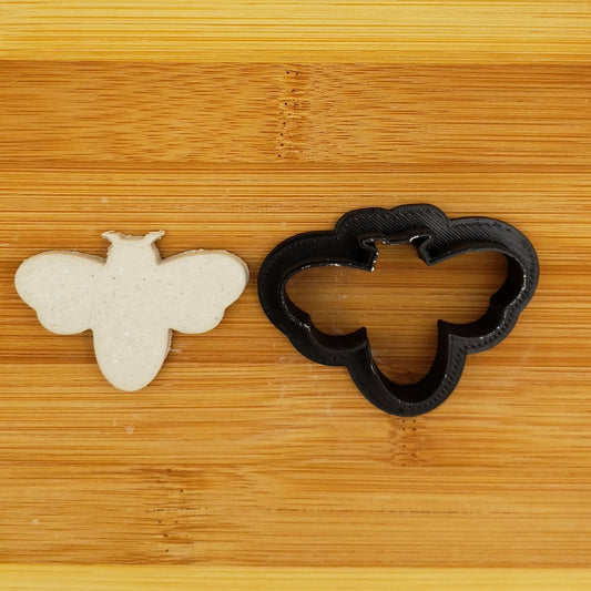 Bee Shaped Plastic Cookie Cutter - Polymer Clay Cutter - Craft Cutters - Fondant Cutter - 3d Printed Cookie Cutter