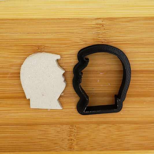 Donald Trump Head Shaped Plastic Cookie Cutter - Polymer Clay Cutter - Fondant Cutter - Craft Cutters - 3d Printed Cookie Cutter