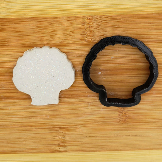 Seashell Shaped Plastic Cookie Cutter - Polymer Clay Cutter - Fondant Cutter - Craft Cutters - 3d Printed Cookie Cutter
