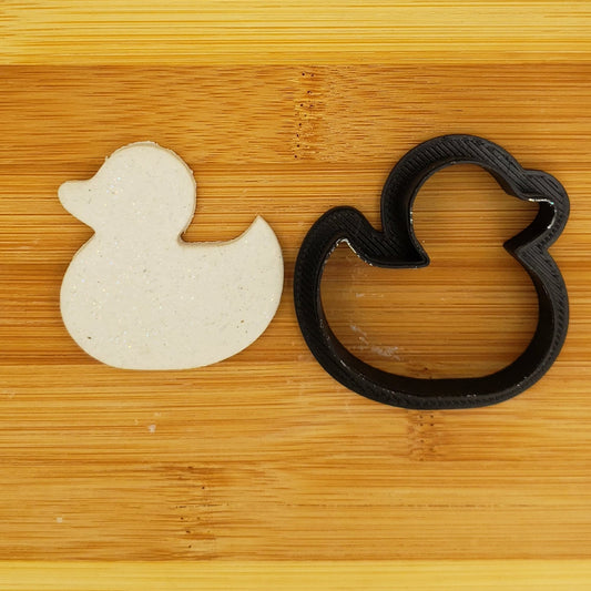 Rubber Duck Shaped Plastic Cookie Cutter - Polymer Clay Cutter - Fondant Cutter - Craft Cutters - 3d Printed Cookie Cutter