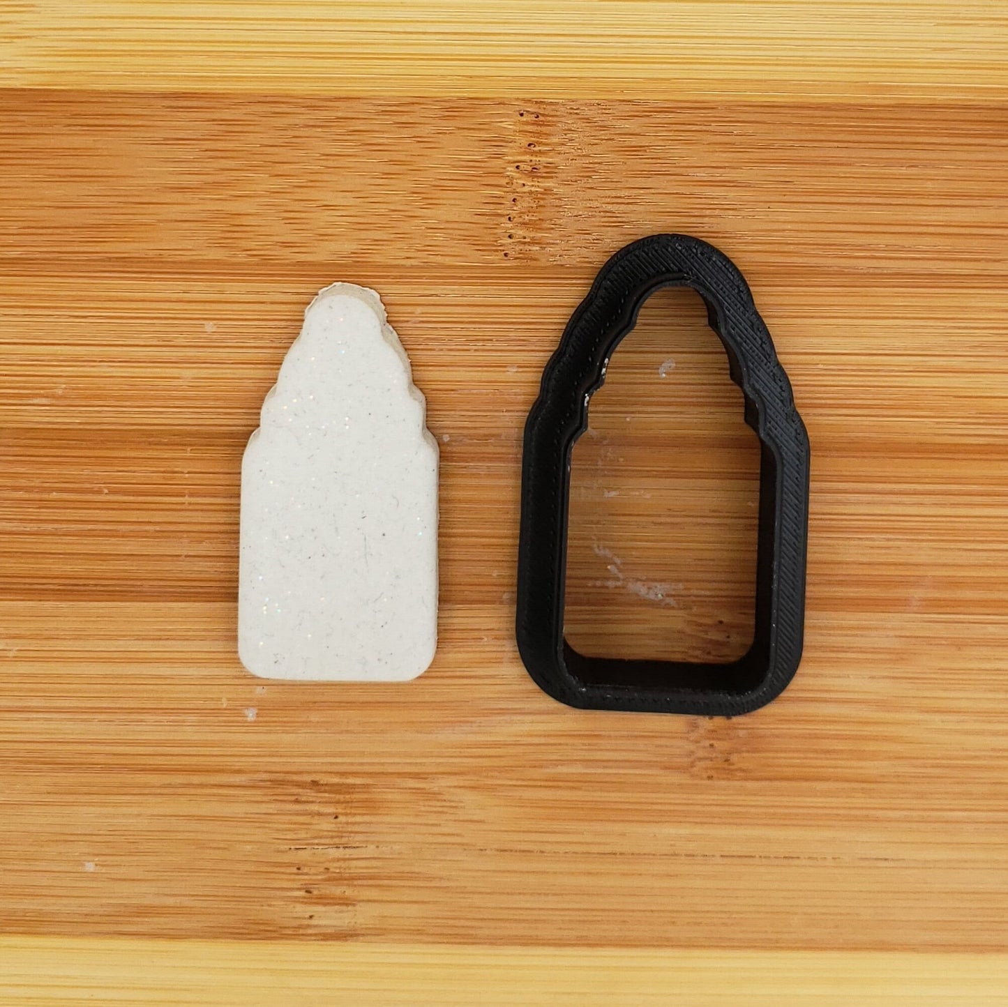 Baby Bottle Shaped Plastic Cookie Cutter - Polymer Clay Cutter - Fondant Cutter - Craft Cutters - 3d Printed Cookie Cutter