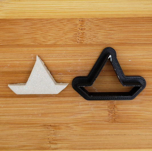 Sailboat Shaped Plastic Cookie Cutter - Polymer Clay Cutter - Fondant Cutter - Craft Cutters - 3d Printed Cookie Cutter