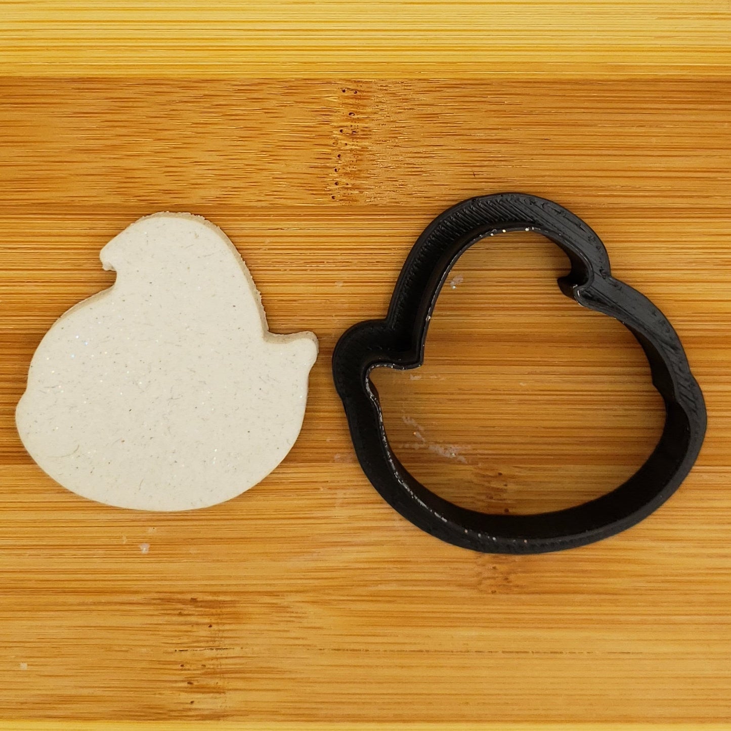 Marshmallow Peep Chick Cookie Cutter - Polymer Clay Cutter - Fondant Cutter - Craft Cutters - 3d Printed Cookie Cutter